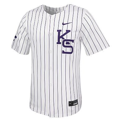 Men's Nike White Kansas State Wildcats Limited Baseball Jersey