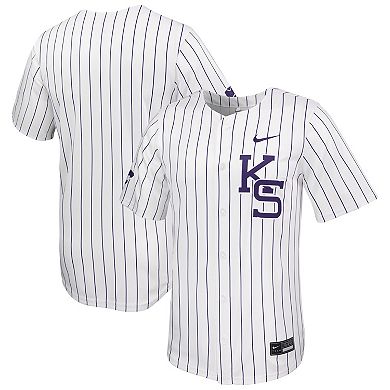Men's Nike White Kansas State Wildcats Limited Baseball Jersey