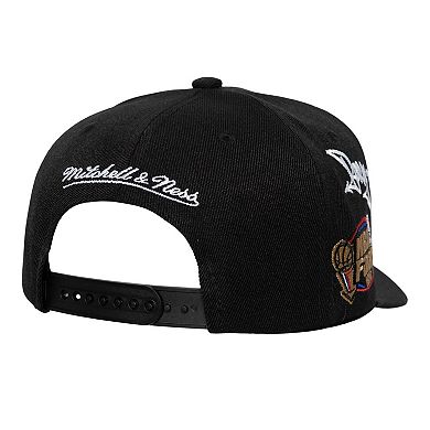 Men's Mitchell & Ness Black San Antonio Spurs 1998 NBA Finals Born To Win Pro Crown Adjustable Hat