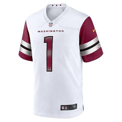 Men's Nike Deebo Samuel Sr White Washington Commanders Game Player Jersey