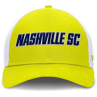 Men's Fanatics Yellow Nashville SC Rocket Flex Hat
