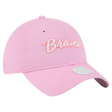 Women's New Era Pink Atlanta Braves Mother's Day 9TWENTY Adjustable Hat