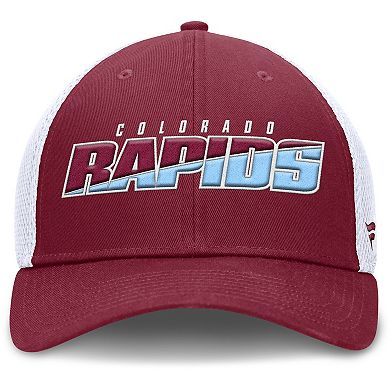 Men's Fanatics Burgundy Colorado Rapids Rocket Flex Hat