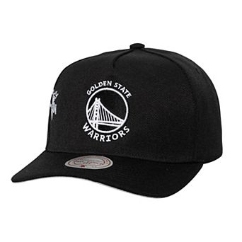 Men's Mitchell & Ness Black Golden State Warriors 2022 NBA Finals Born To Win Pro Crown Adjustable Hat