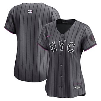 Women's Nike Gray New York Mets City Connect Limited Jersey