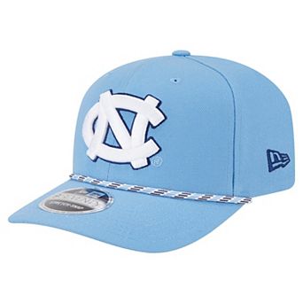 Men's New Era Carolina Blue North Carolina Tar Heels Game Day Multi-Rope 9SEVENTY Stretch-Snap Hat