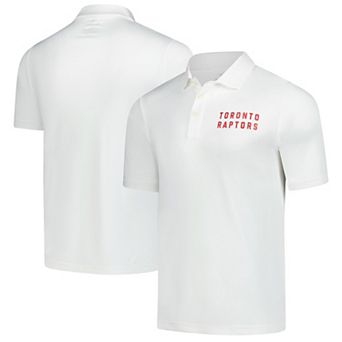 Men's Fanatics White Toronto Raptors Component Polo