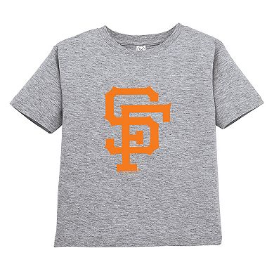 Toddler Soft as a Grape Black/Gray San Francisco Giants Cooperstown Collection Two-Pack T-Shirt Set