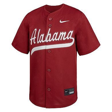 Youth Nike Crimson Alabama Crimson Tide Limited Baseball Jersey