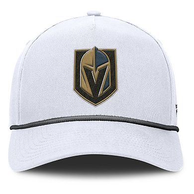 Men's Fanatics White Vegas Golden Knights Rope A-Frame Adjustable Hat