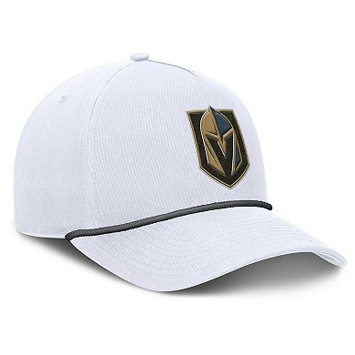 Men's Fanatics White Vegas Golden Knights Rope A-Frame Adjustable Hat