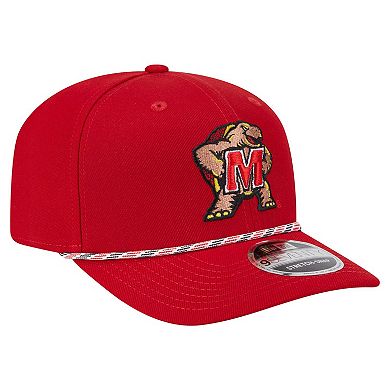 Men's New Era Red Maryland Terrapins Gameday Multi-Rope 9SEVENTY Stretch-Snap Hat