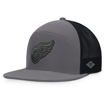Men's Fanatics Charcoal Detroit Red Wings Fairweather Adjustable Hat