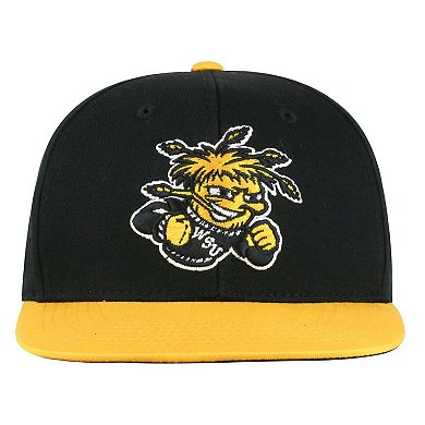 Youth Top of the World Black Wichita State Shockers Victory Maverick Snapback Hat