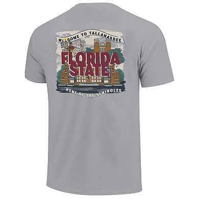 Youth Gray Florida State Seminoles Local Campus Scene T-Shirt