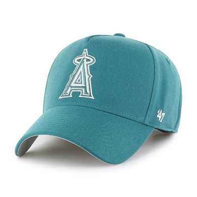 Men's '47 Teal Los Angeles Angels Ballpark Offside Adjustable Hat