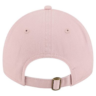 Women's New Era Pink Golden State Warriors Gameday Preppy 9TWENTY Adjustable Hat