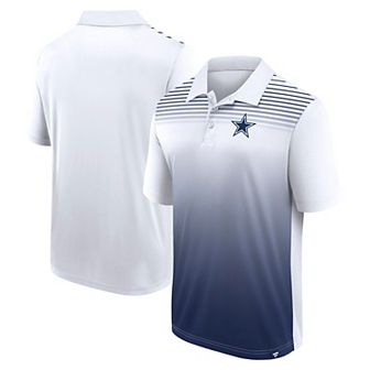 Men's White/Navy Dallas Cowboys Sandlot Game Polo