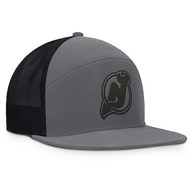 Men's Fanatics Charcoal New Jersey Devils Fairweather Adjustable Hat