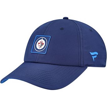 Men's Fanatics Navy Winnipeg Jets Authentic Pro Rink Adjustable Hat