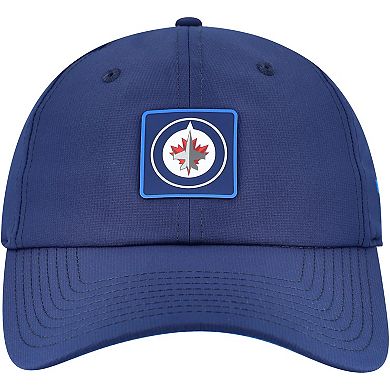Men's Fanatics Navy Winnipeg Jets Authentic Pro Rink Adjustable Hat
