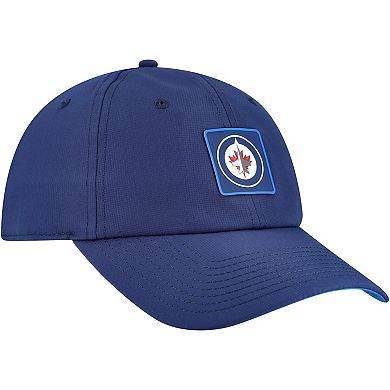 Men's Fanatics Navy Winnipeg Jets Authentic Pro Rink Adjustable Hat