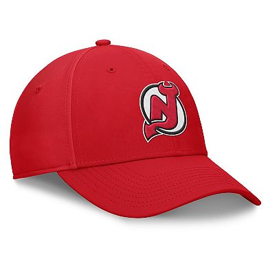 Men's Fanatics Red New Jersey Devils Core Elevated Speed Flex Hat