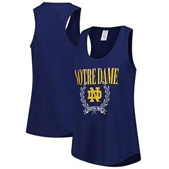 Women's ZooZatz Navy Notre Dame Fighting Irish Everyday Tank Top