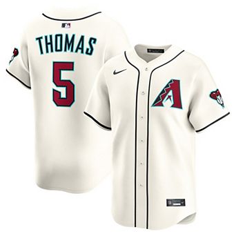 Men's Nike Alek Thomas Cream Arizona Diamondbacks Home Limited Player Jersey