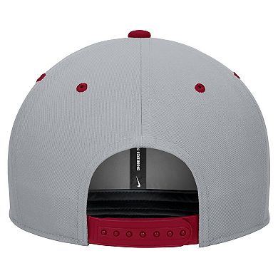 Men's Nike White/Gray Washington State Cougars Pro Performance Snapback Hat