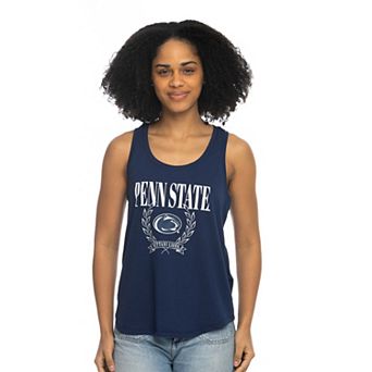 Women's ZooZatz Navy Penn State Nittany Lions Everyday Tri-Blend Tank Top