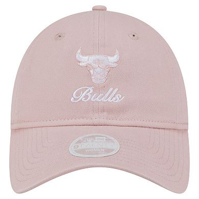 Women's New Era Pink Chicago Bulls Gameday Preppy 9Twenty Adjustable Hat