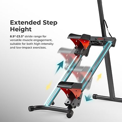 Sunny Health Foldable Smart Cardio Step Climber