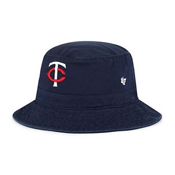 Men's '47 Navy Minnesota Twins Primary Logo Bucket Hat