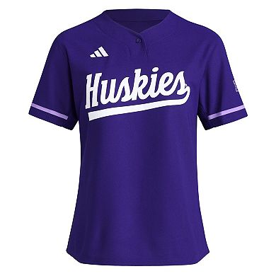 Women's adidas Purple Washington Huskies Replica Softball Jersey