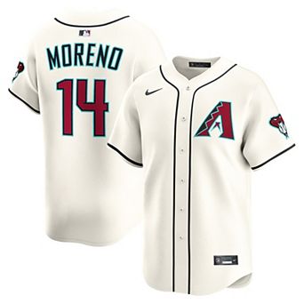 Men's Nike Gabriel Moreno Cream Arizona Diamondbacks Home Limited Player Jersey