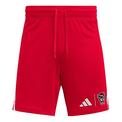 Men's adidas Red NC State Wolfpack AEROREADY 7" Shorts