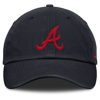Women's Nike Navy Atlanta Braves Club Adjustable Hat