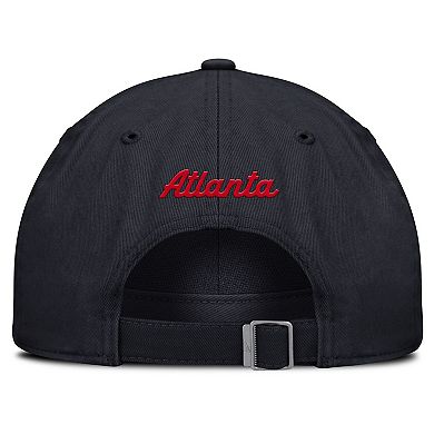 Women's Nike Navy Atlanta Braves Club Adjustable Hat