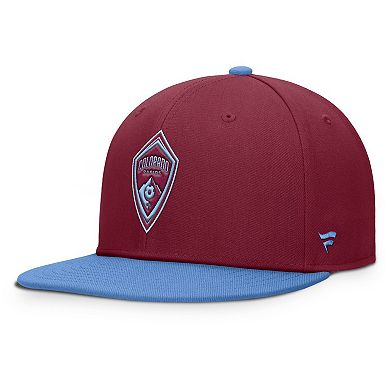 Men's Fanatics Burgundy Colorado Rapids Sitter Snapback Hat