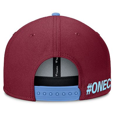 Men's Fanatics Burgundy Colorado Rapids Sitter Snapback Hat
