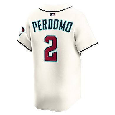 Men's Nike Geraldo Perdomo Cream Arizona Diamondbacks Home Limited Player Jersey