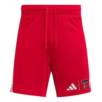Men's adidas Red Texas Tech Red Raiders AEROREADY 7" Shorts
