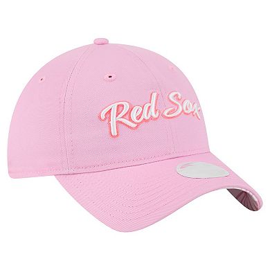 Women's New Era Pink Boston Red Sox Mother's Day 9TWENTY Adjustable Hat