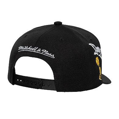 Men's Mitchell & Ness Black Milwaukee Bucks Born To Win Pro Crown Adjustable Hat