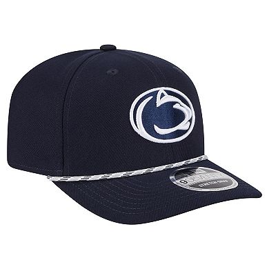 Men's New Era Navy Penn State Nittany Lions Game Day Multi-Rope 9SEVENTY Stretch-Snap Hat