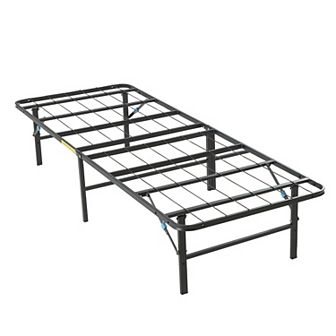 14" Adjustable Foldable Steel Bed Frame