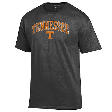 Men's Champion Charcoal Tennessee Volunteers Arched Logo T-Shirt