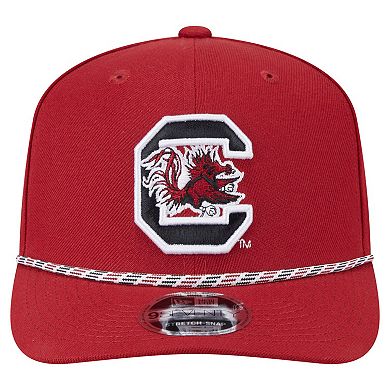 Men's New Era Garnet South Carolina Gamecocks Game Day Multi-Rope 9SEVENTY Stretch-Snap Hat