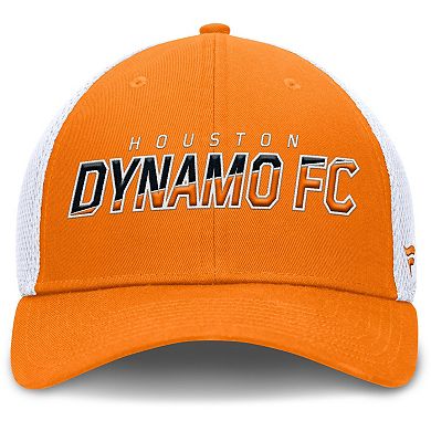 Men's Fanatics Orange Houston Dynamo FC Rocket Flex Hat